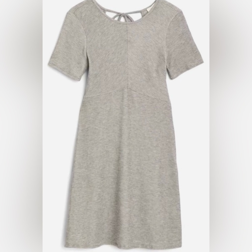 NWT Heatherly Byanka Gray open back dress 3X Super Soft